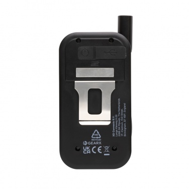 Logo trade corporate gifts picture of: Gear X RCS rPlastic USB rechargeable worklight