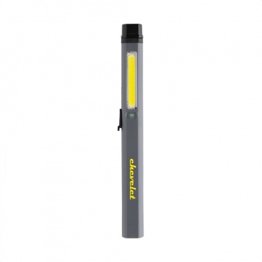 Logotrade promotional giveaways photo of: Gear X RCS recycled plastic USB rechargeable pen light