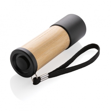 Logo trade business gift photo of: Bamboo and RCS certfied recycled plastic torch