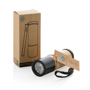 Logo trade promotional product photo of: Bamboo and RCS certfied recycled plastic torch