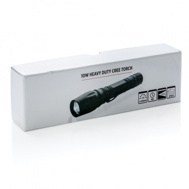 Logo trade promotional items image of: Torch 10W Heavy duty CREE