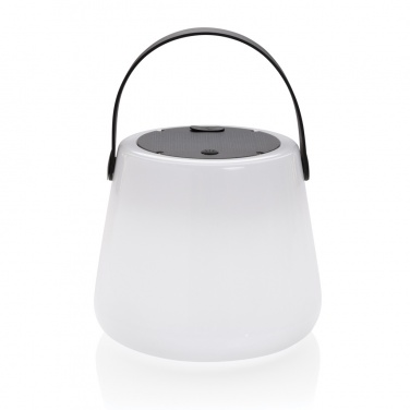 Logo trade advertising products image of: SolarGlow RCS recycled ABS USB-rechargeable outdoor light