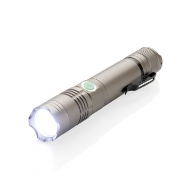 Logotrade promotional giveaway image of: Rechargeable 3W flashlight