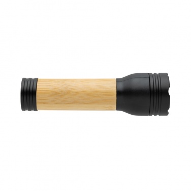 Logo trade promotional product photo of: Lucid 1W RCS certified recycled plastic & bamboo torch