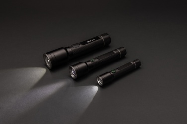 Logo trade promotional giveaway photo of: Gear X RCS recycled aluminum USB-rechargeable torch