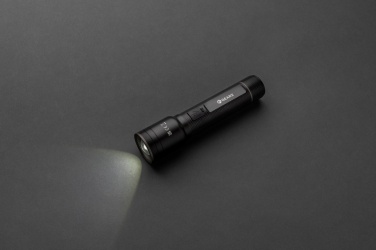 Logotrade promotional gift picture of: RCS recycled aluminum USB-rechargeable heavy duty torch