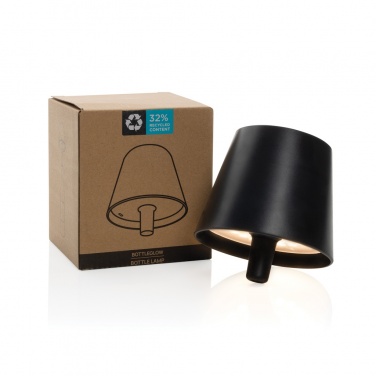 Logo trade promotional product photo of: BottleGlow RCS recycled plastic bottle lamp