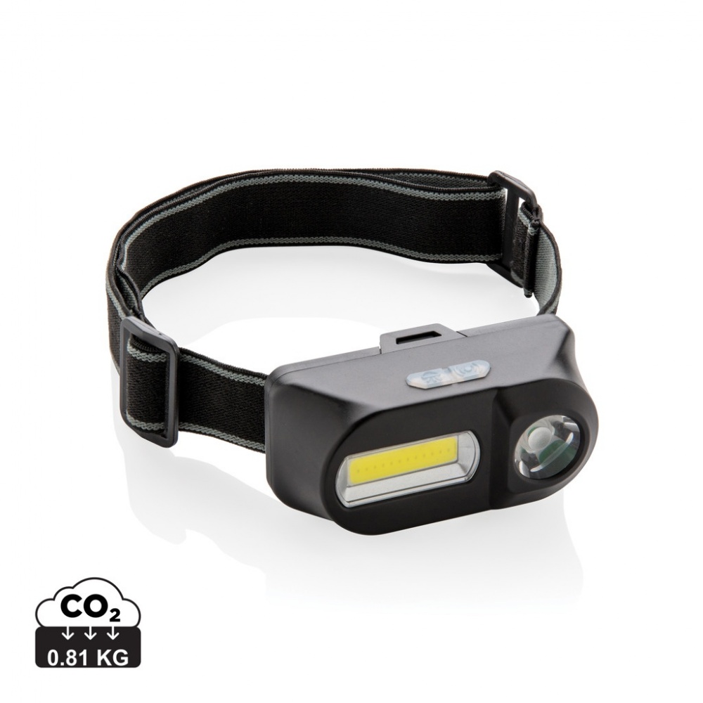 Logo trade promotional gift photo of: COB and LED headlight