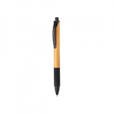 Logo trade promotional merchandise picture of: Bamboo & wheat straw pen