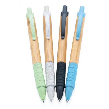 Logotrade promotional merchandise image of: Bamboo & wheat straw pen