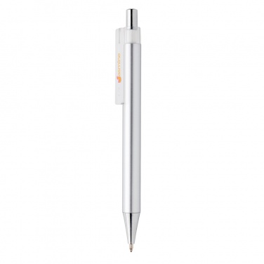 Logo trade promotional products image of: X8 metallic pen