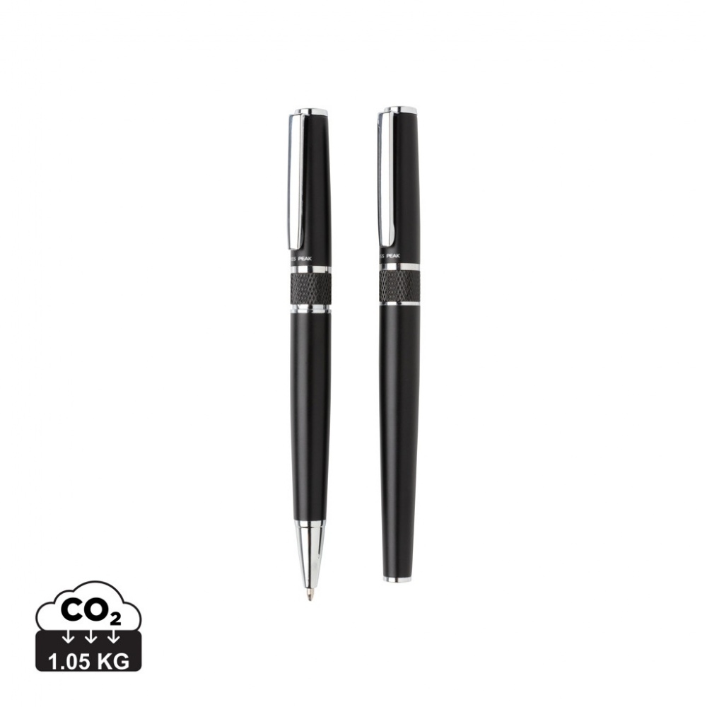 Logo trade promotional merchandise picture of: Swiss Peak deluxe pen set