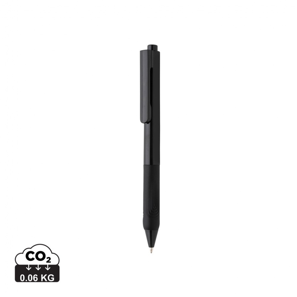 Logotrade promotional giveaway image of: X9 solid pen with silicone grip