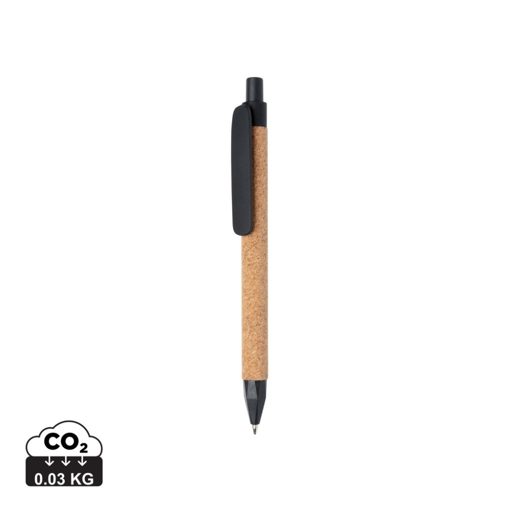 Logotrade promotional giveaways photo of: Write wheatstraw and cork pen