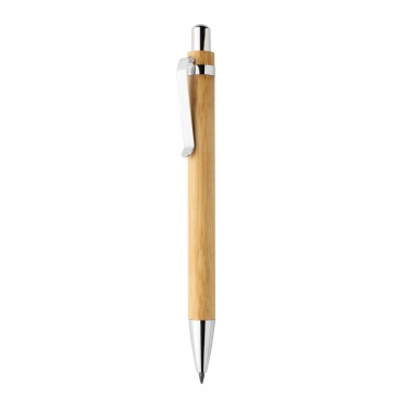 Logo trade promotional gifts picture of: Pynn bamboo infinity pen