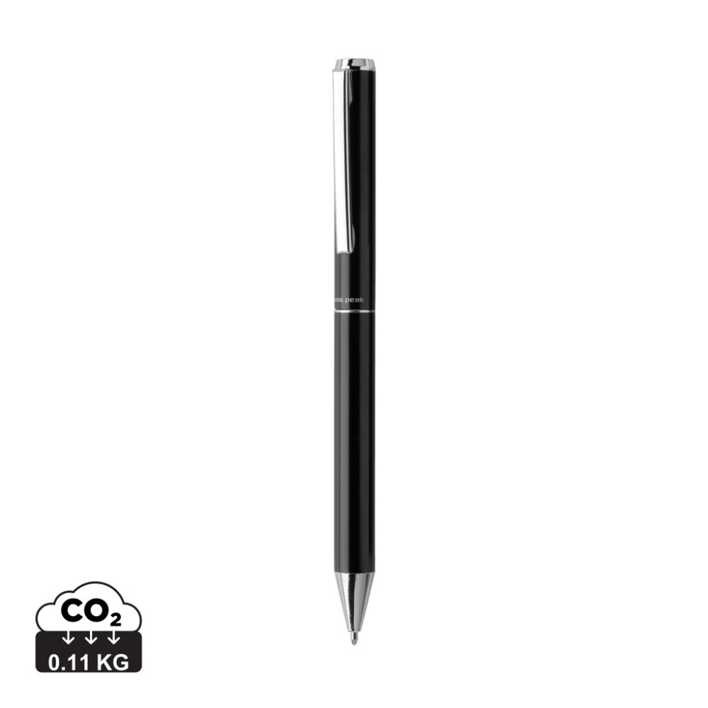 Logotrade promotional items photo of: Swiss Peak Cedar RCS certified recycled aluminium pen