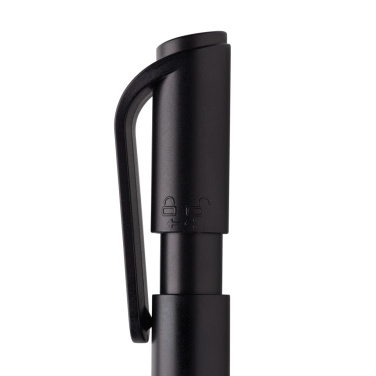 Logo trade promotional merchandise image of: TwistLock GRS certified recycled ABS pen