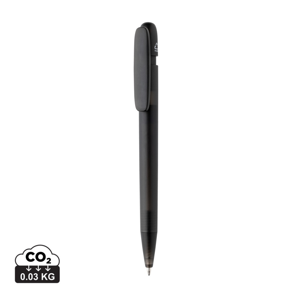 Logo trade promotional gifts image of: Devin GRS certified RABS pen transparent