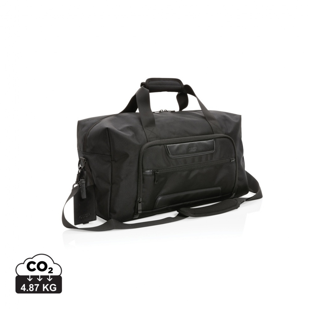 Logo trade promotional items picture of: Swiss Peak AWARE™ RPET Voyager weekend bag