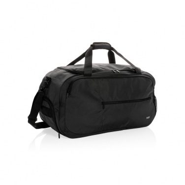 Logo trade business gift photo of: Swiss Peak AWARE™ RPET sports duffel bag