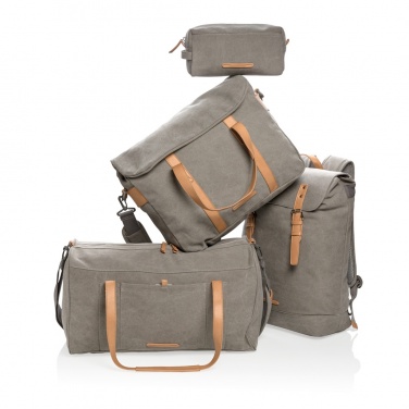 Logotrade promotional merchandise picture of: Canvas laptop bag PVC free