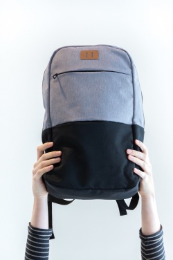 Logo trade promotional giveaway photo of: Modern 15.6" USB & RFID laptop backpack PVC free