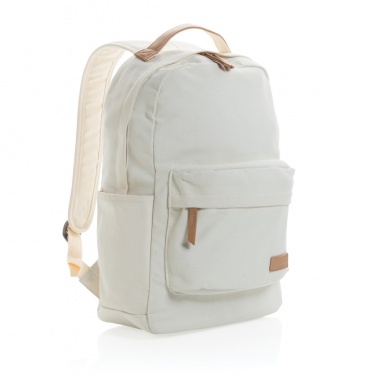 Logotrade corporate gift picture of: Impact AWARE™ 16 oz. recycled canvas backpack