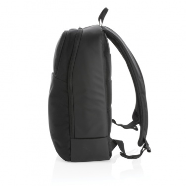 Logotrade promotional item image of: Swiss Peak laptop backpack with UV-C steriliser pocket
