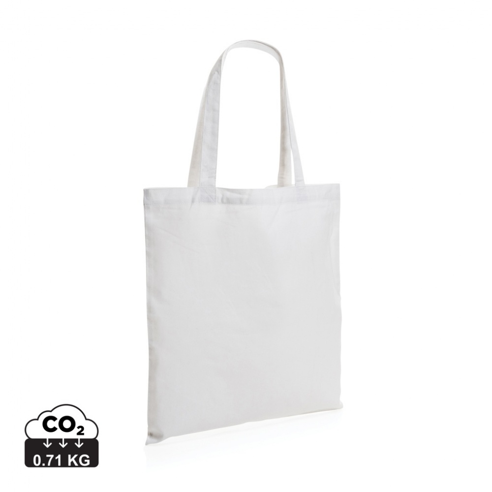 Logotrade promotional product picture of: Impact AWARE™ Recycled cotton tote 145g
