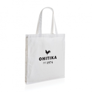 Logo trade promotional item photo of: Impact AWARE™ Recycled cotton tote w/bottom 145g