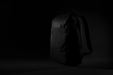 Logo trade promotional gifts picture of: Swiss Peak AWARE™ RPET 15.6 inch day pack