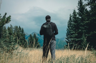 Logotrade corporate gift image of: Swiss Peak AWARE™ RPET 15.6 inch day pack