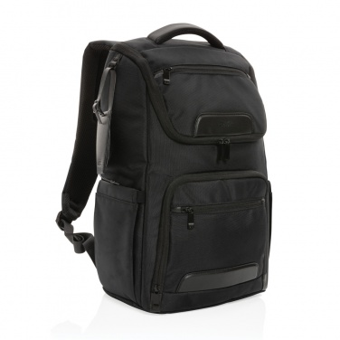 Logotrade promotional merchandise picture of: Swiss Peak AWARE™ RPET Voyager 15.6" laptop backpack