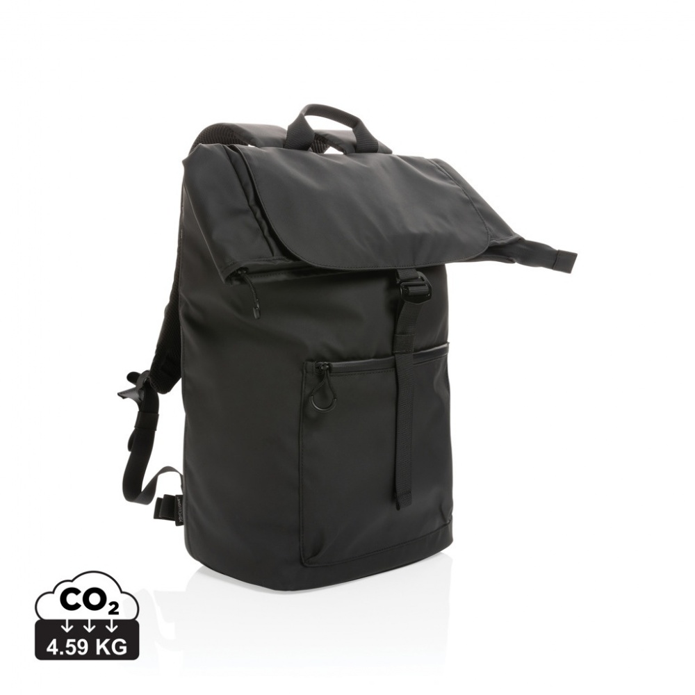 Logo trade promotional items picture of: Impact AWARE™ RPET water resistant 15.6" laptop backpack