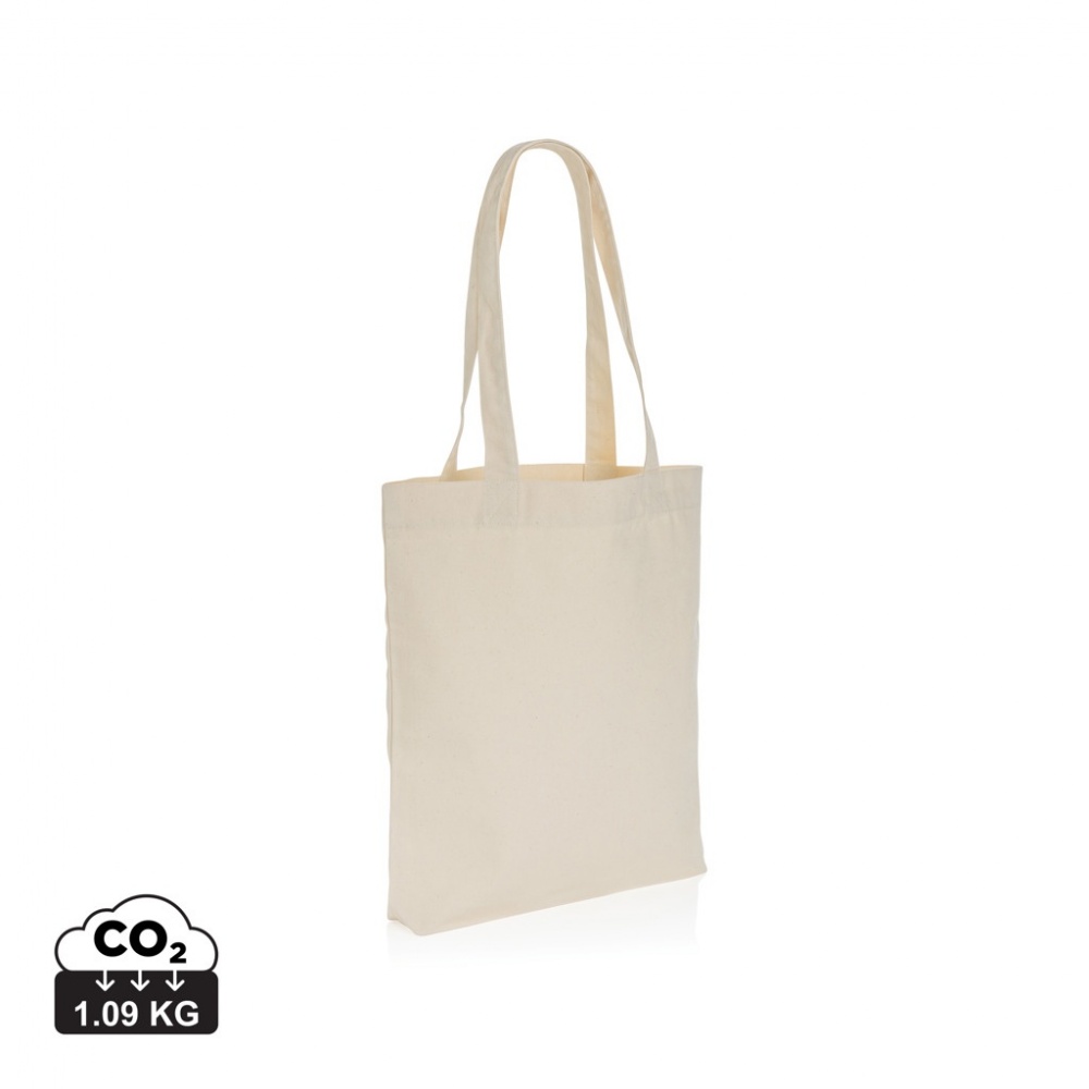 Logo trade promotional giveaway photo of: Impact AWARE™ 285gsm rcanvas tote bag undyed