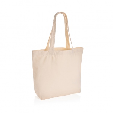 Logotrade advertising products photo of: Impact Aware™ 240 gsm rcanvas shopper w/pocket undyed
