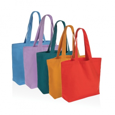 Logotrade advertising products photo of: Impact Aware™ 240 gsm rcanvas shopper w/pocket