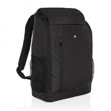 Logotrade advertising products photo of: Swiss Peak AWARE™ easy access 15.6'' laptop backpack