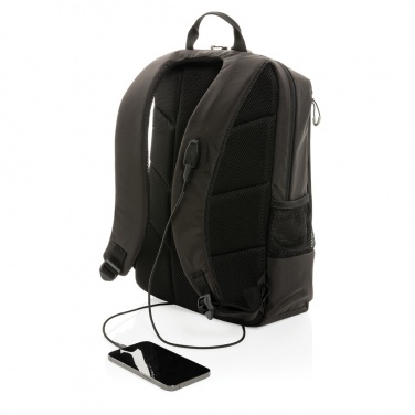 Logo trade business gift photo of: Impact AWARE™ Lima 15.6' RFID laptop backpack