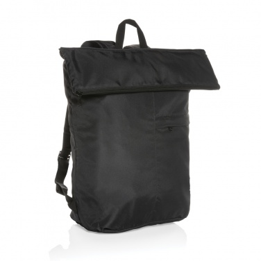 Logotrade advertising products photo of: Dillon AWARE™ RPET lightweight foldable backpack