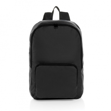 Logo trade promotional item photo of: Dillon AWARE™ RPET foldable classic backpack