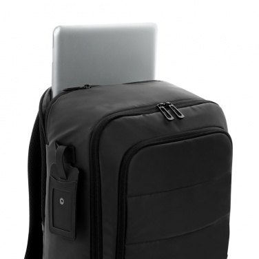 Logotrade advertising product image of: Armond AWARE™ RPET 15.6 inch deluxe laptop backpack