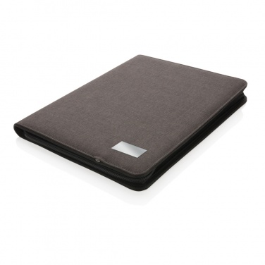 Logo trade promotional items image of: Tech portfolio with powerbank