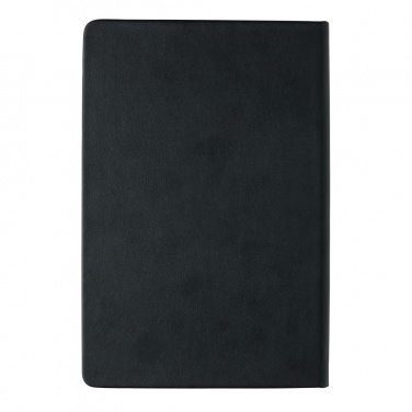 Logo trade promotional item photo of: A5 Deluxe notebook with smart pockets