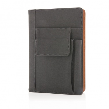 Logotrade promotional products photo of: Notebook with phone pocket