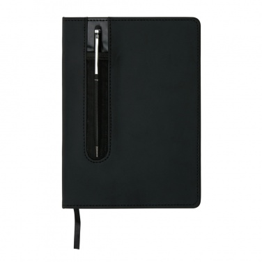 Logotrade promotional merchandise picture of: Standard hardcover PU A5 notebook with stylus pen