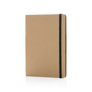 Logotrade promotional item picture of: A5 kraft notebook