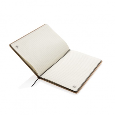 Logo trade promotional gifts picture of: A5 kraft notebook