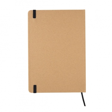 Logotrade promotional item picture of: A5 kraft notebook