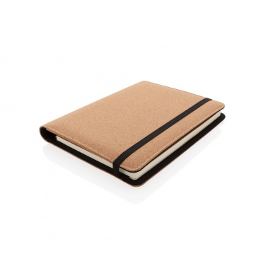 Logotrade promotional item picture of: Deluxe cork portfolio A5 with pen